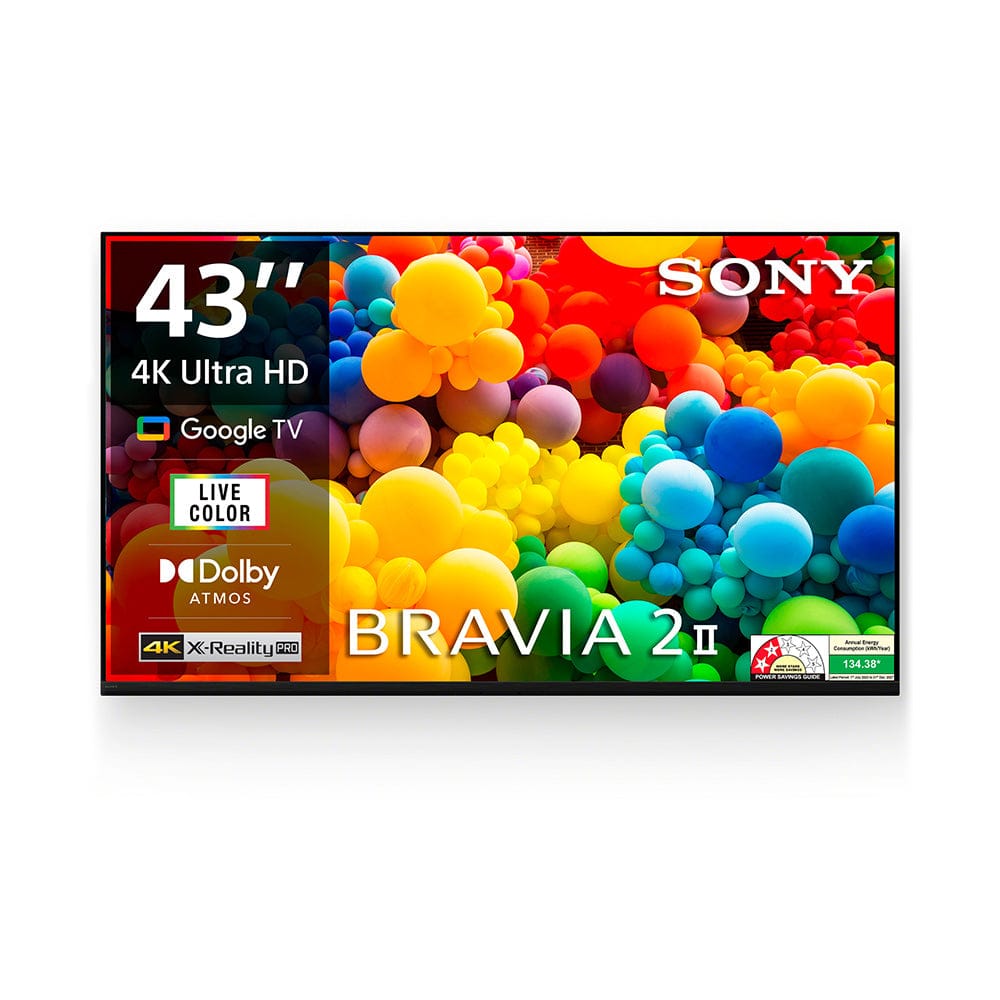 Sony 108 cm (43 inches) BRAVIA 2M2 Series 4K Ultra HD Smart LED Google TV K-43S22BM2