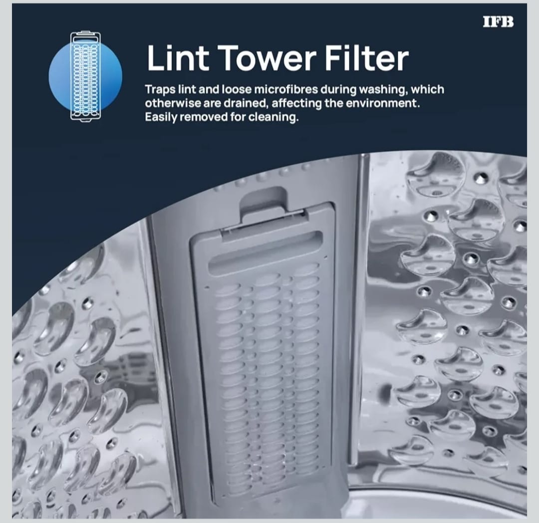IFB 7 Kg Fully Automatic Front Load Washing Machine | AI Powered, 5 Star Energy Rating