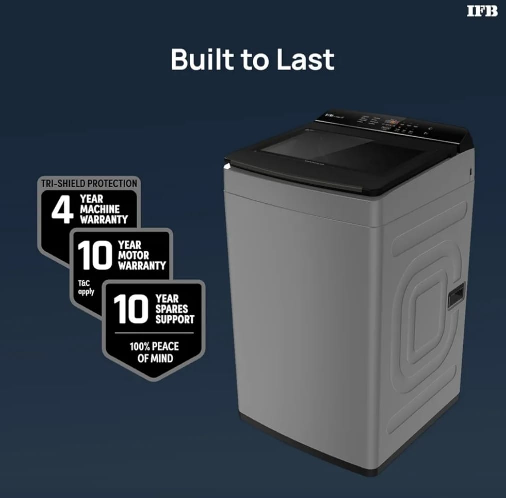 IFB 7 Kg Fully Automatic Front Load Washing Machine | AI Powered, 5 Star Energy Rating